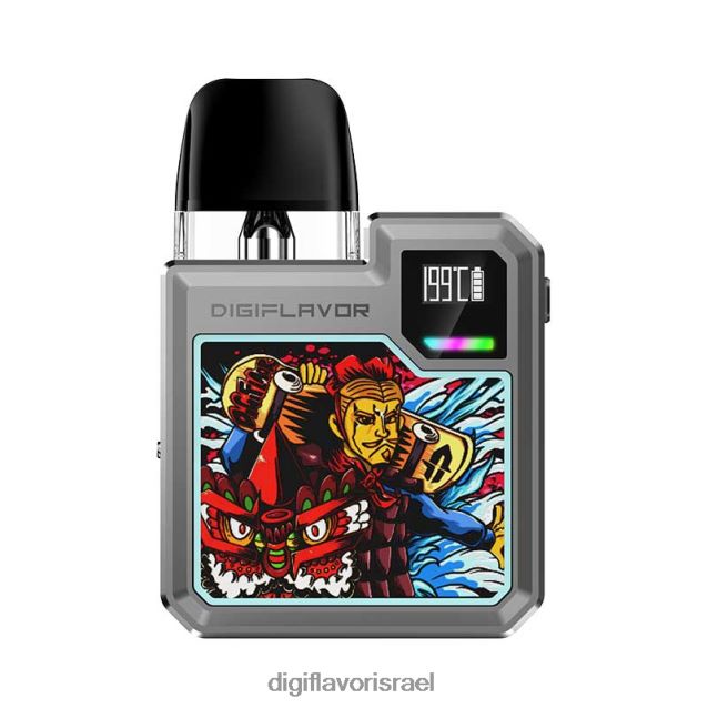 Digiflavor Digi-Q ערכת תרמילים אפור לוחם BHJ06249 Digiflavor disposable