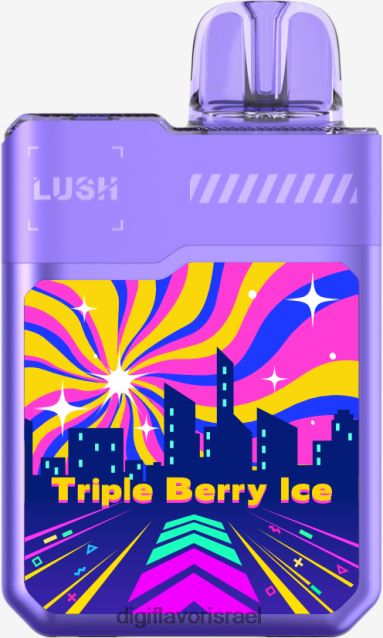Digiflavor Geekbar LUSH חד פעמיים קרח ברי משולש BHJ0623 Digiflavor eilat
