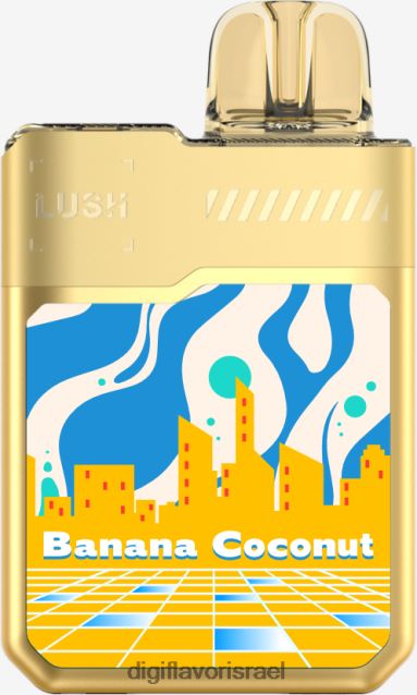 Digiflavor Geekbar LUSH חד פעמיים קוקוס בננה BHJ0628 geek vape Digiflavor pods