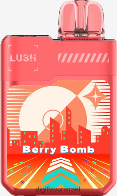 Digiflavor Geekbar LUSH חד פעמיים פצצת פירות יער BHJ0629 Digiflavor disposable