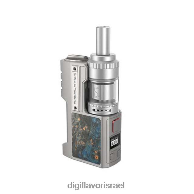 Digiflavor Z1 SBS ערכה עם סירנה 3 gta עץ אפור כסוף BHJ062112 Digiflavor jerusalem