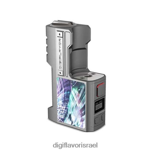 Digiflavor Z1 SBS מוד 80W מעטפת סקאלופ בצבע אפור כסף BHJ062107 geekvape Digiflavor